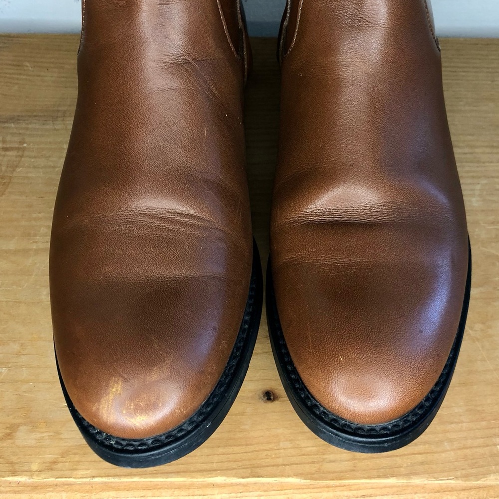 Burberry Dougal Check Trim Riding Boot Size 6.5 - Picture 6 of 13